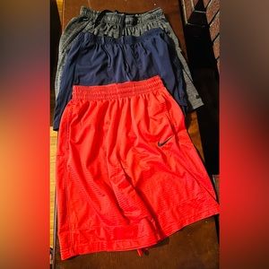 Bundle of men’s size medium athletic shorts